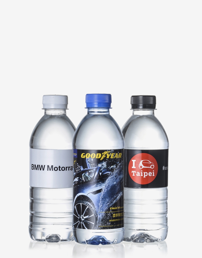 客製瓶裝水350ml-專業客製水，礦泉水瓶身、設計瓶裝水