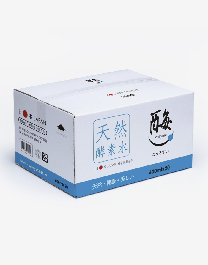 酶-酵素水600ml(20入/箱)-礦泉水、瓶裝水