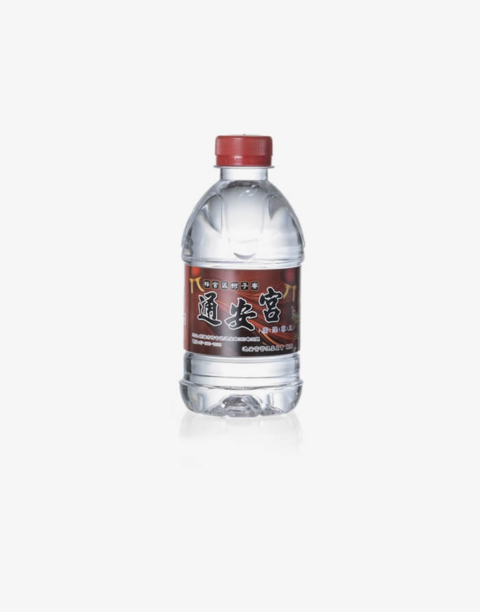 瓶裝水280ml-客製化銀行發財水、客製化廟宇平安水