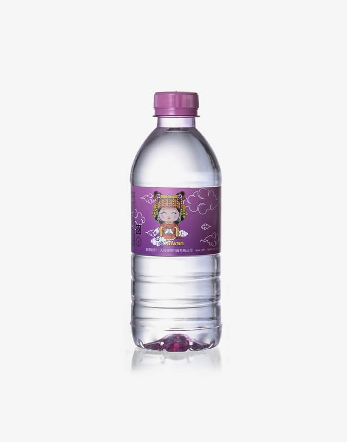 銀行發財水、廟宇平安水-瓶裝礦泉水350ml